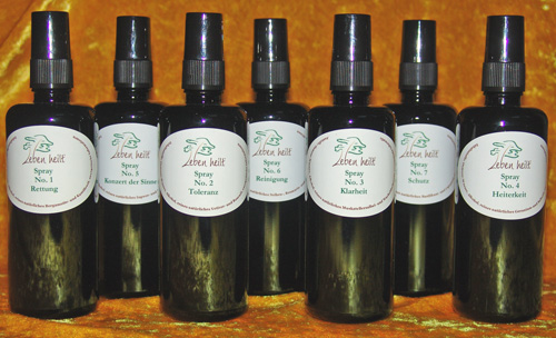 Leben heilt® Sprays in 100 ml