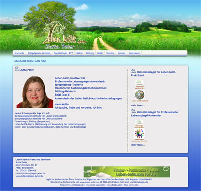 Jutta Peter Partner von leben-heilt.com