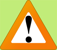 Ausrufezeichen, Schild