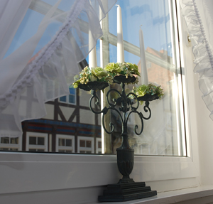 Blumenfenster, Stilleben