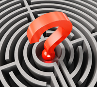 Labyrinth, Fragezeichen