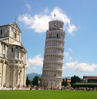 Pisa, schiefer Turm