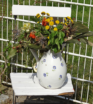 Stilleben Gartenstuhl