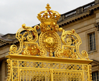 Versailles, goldenes Tor, Sonnenkönig