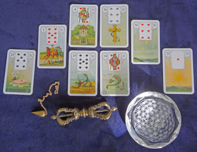 8 Lenormand-Karten
