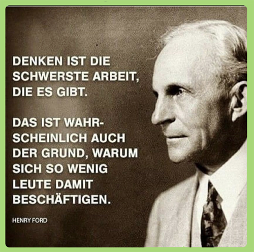 Denken ist Arbeit