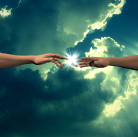 Hand an Gottes Hand 