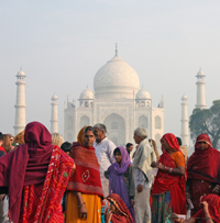 Indien, Taj Mahal, Inder