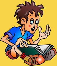 Kind, Buch, Stress