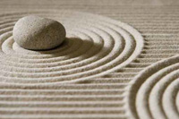 Sandkreise, Stein, Zen