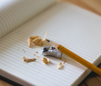 Block, Stift, Spitzer