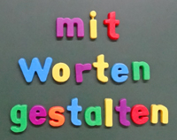 mit Worten gestalten